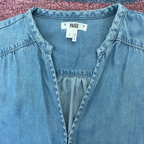 Paige Jean Top Blouse, Size S - Picture 3 of 3